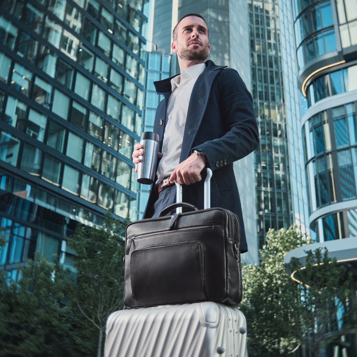 Briefcase »Silvio« Black
