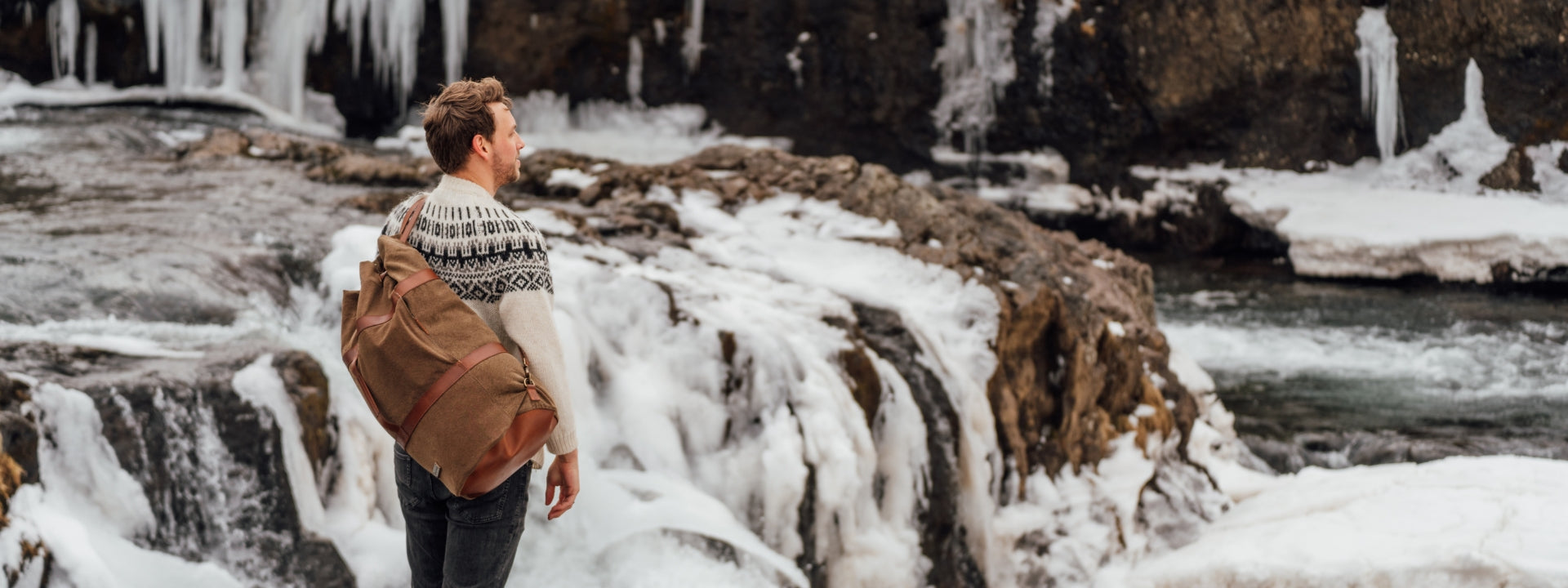 Seesack von Drakensberg aus Canvas und Leder - zeitlose Klassiker - nachhaltig handgmacht - 16-9