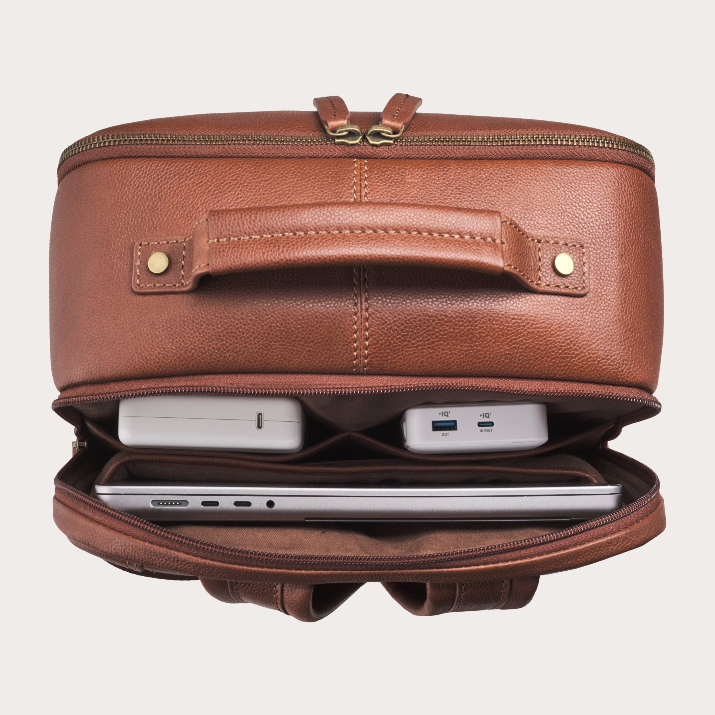 48h Business-Rucksack »Armando« Kastanien-Braun