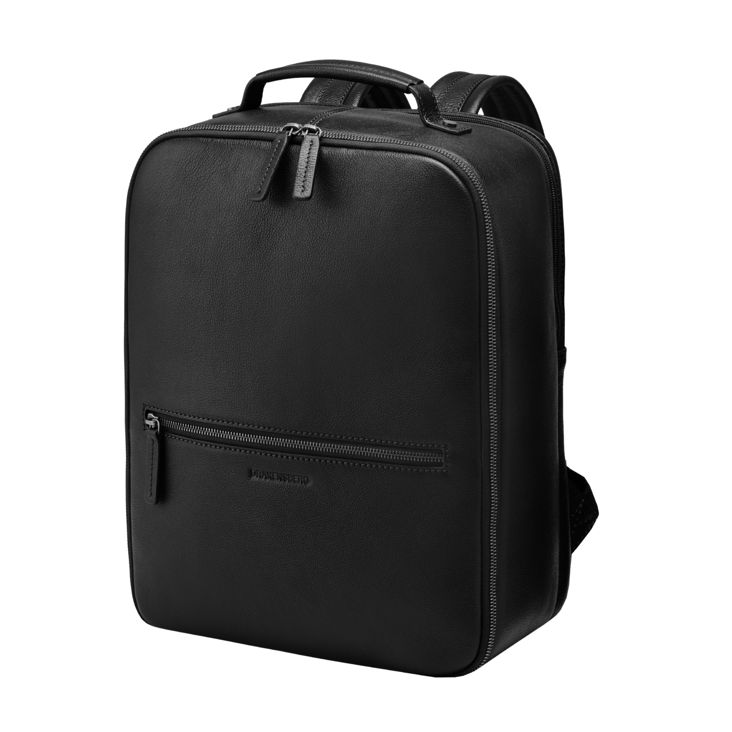 48h Business-Rucksack Armando in Schwarz – Dreiviertelansicht