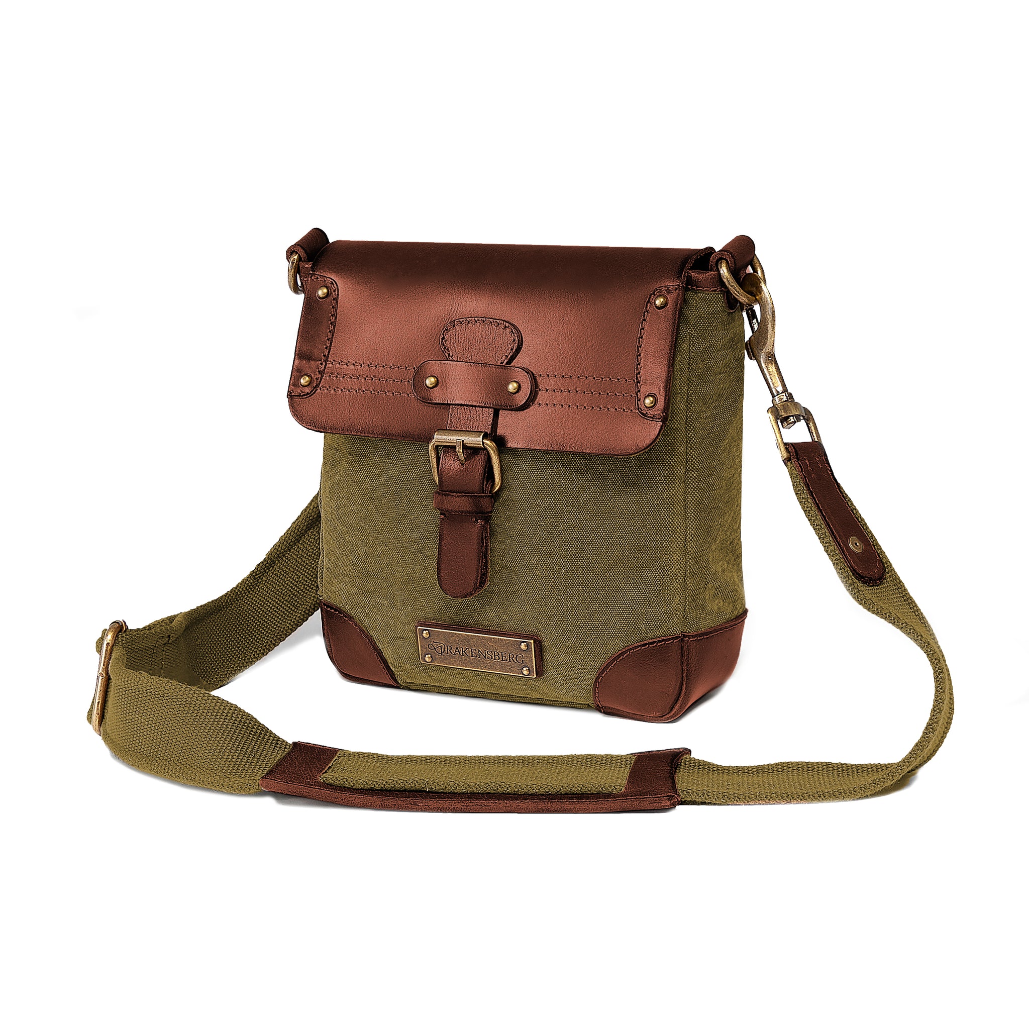 Small Shoulder Bag »Mila« Canvas-Leather, Women, Men, DRAKENSBERG