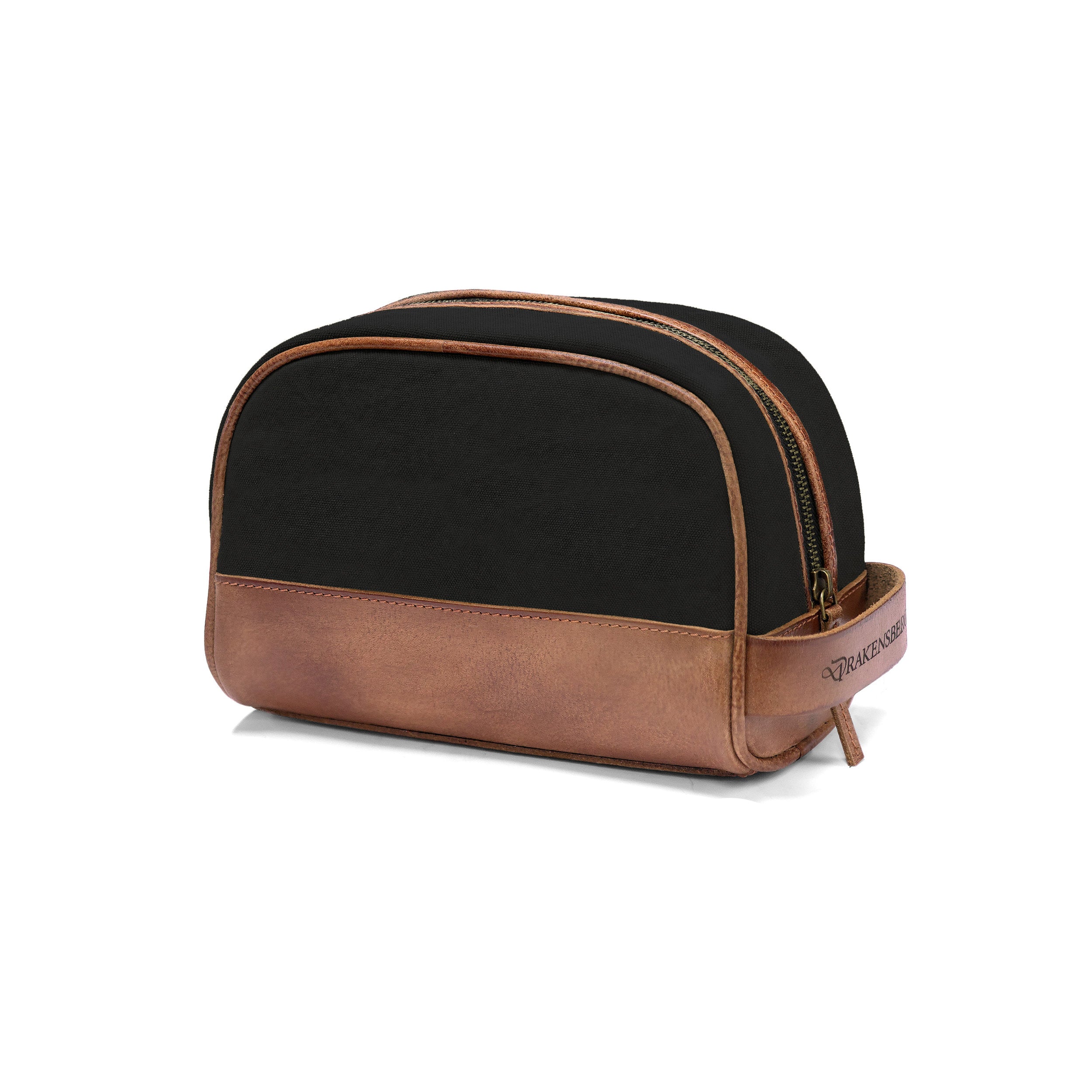 DR-SET-900 - Set Reisetasche Weekender »David« & Kulturbeutel »Glen« | Schwarz, Waschtasche Hauptansicht