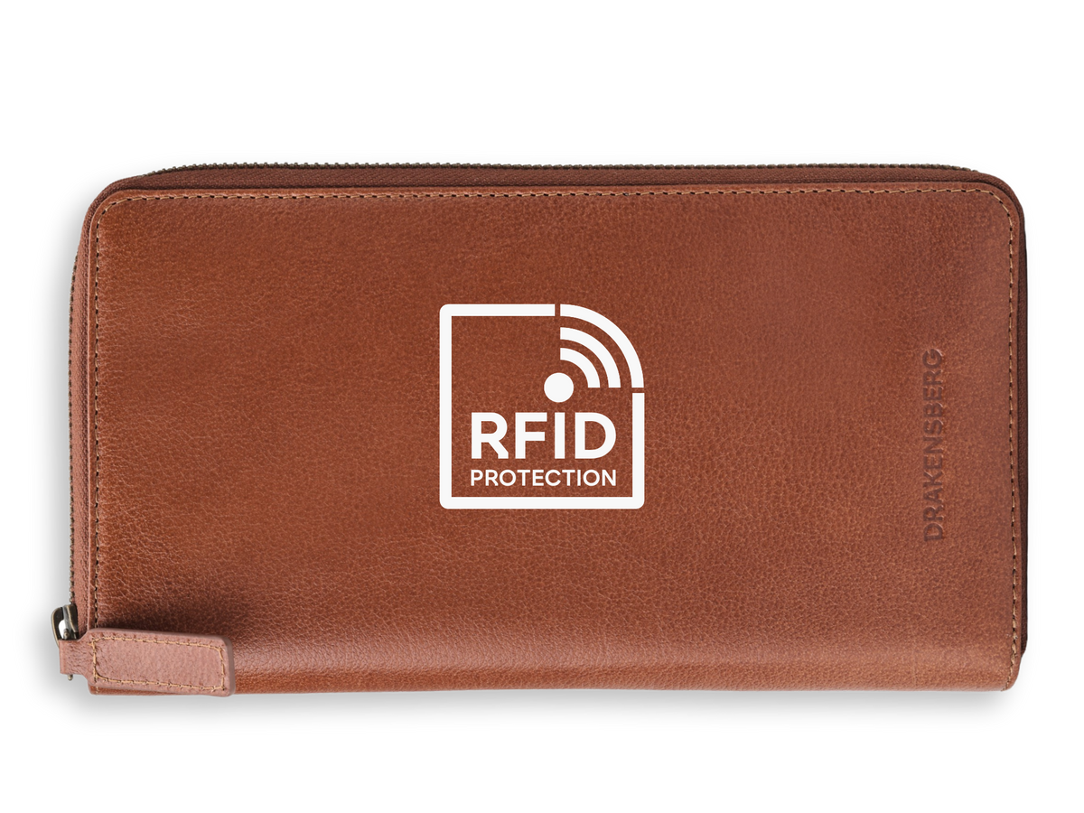 Reisebrieftasche Travis mit Kartenfächern und RFID-Schutz