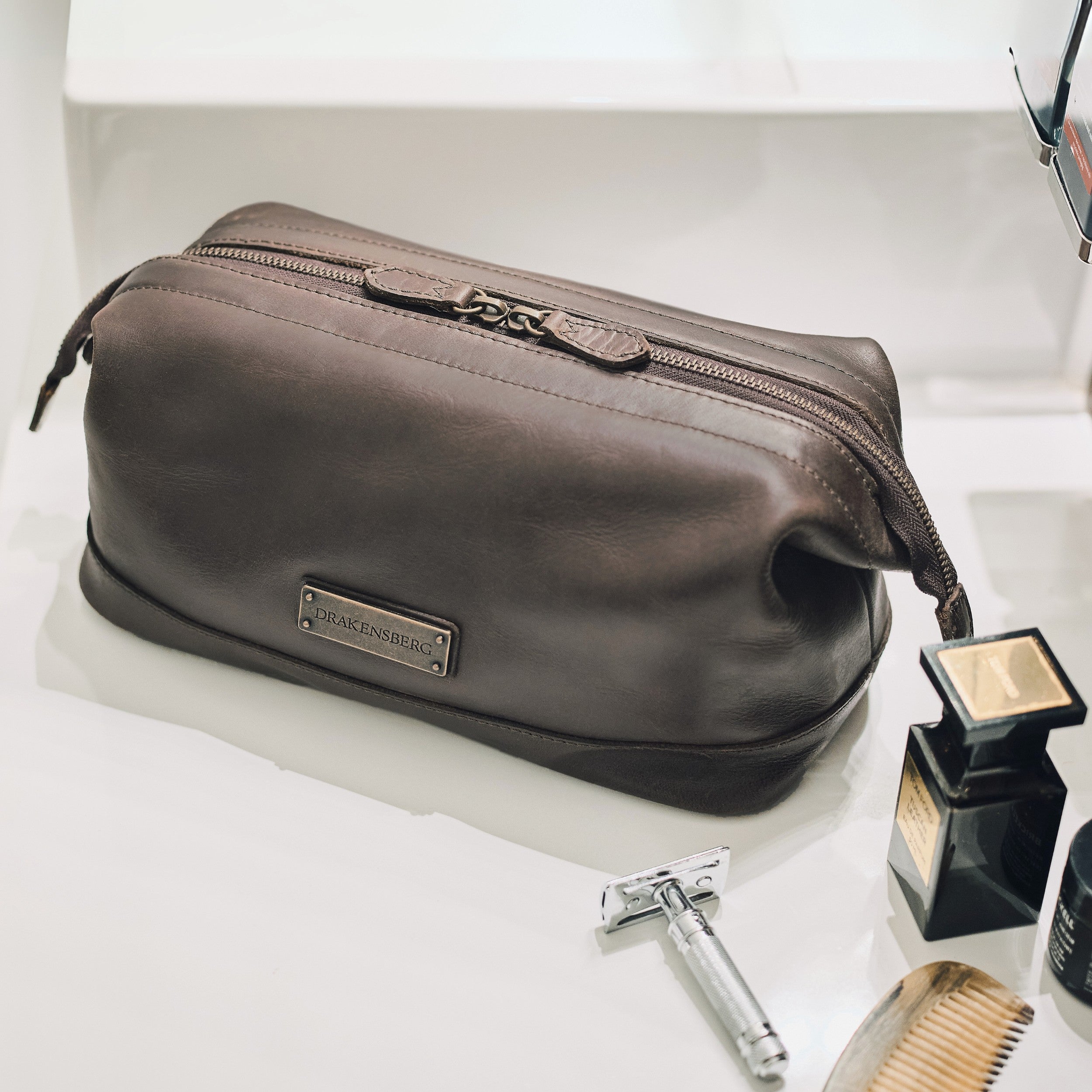 Ensemble de sac week-end »David« & Trousse de toilette »Ruby«