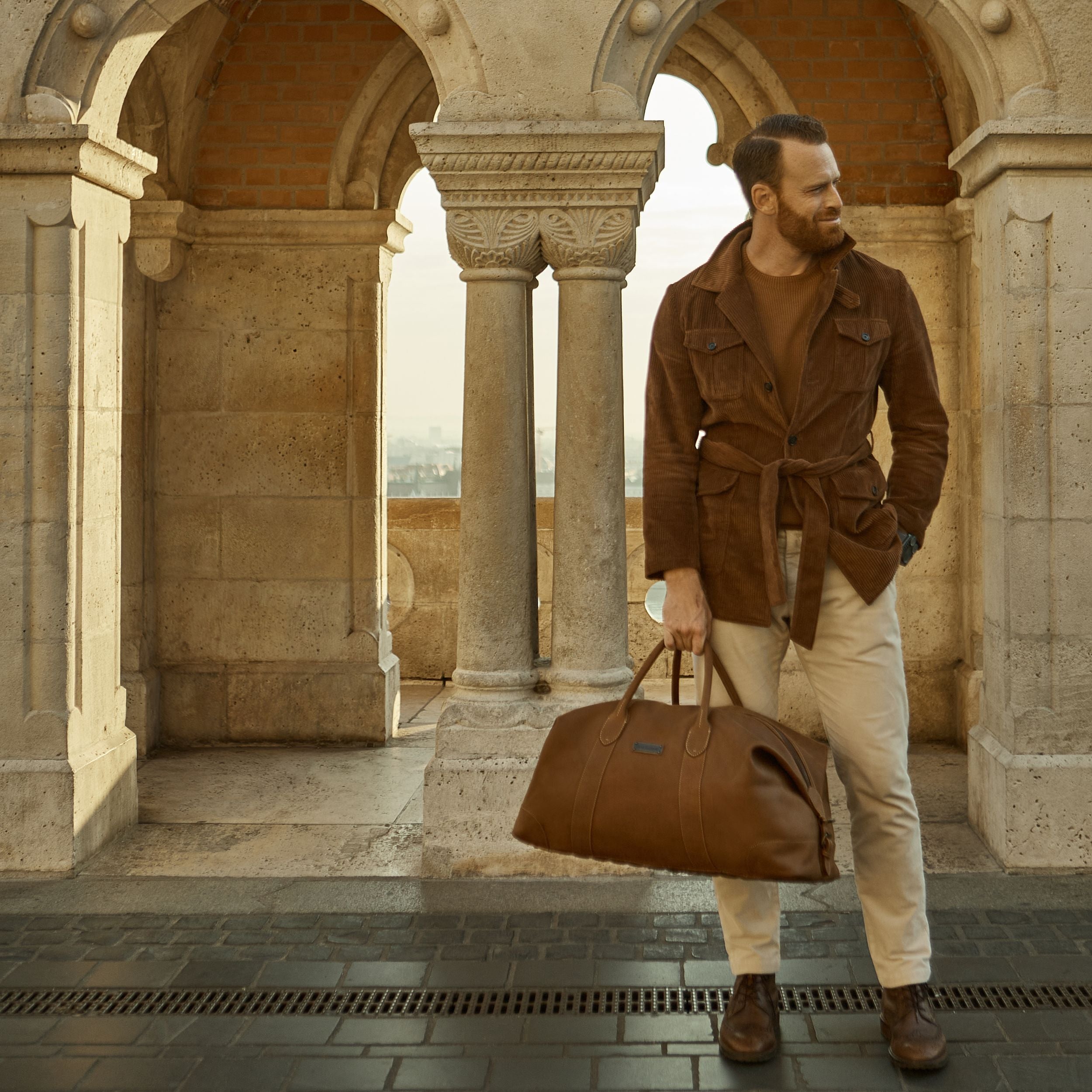 Set/2 Weekender »David« (60) & Kulturbeutel »Ruby«