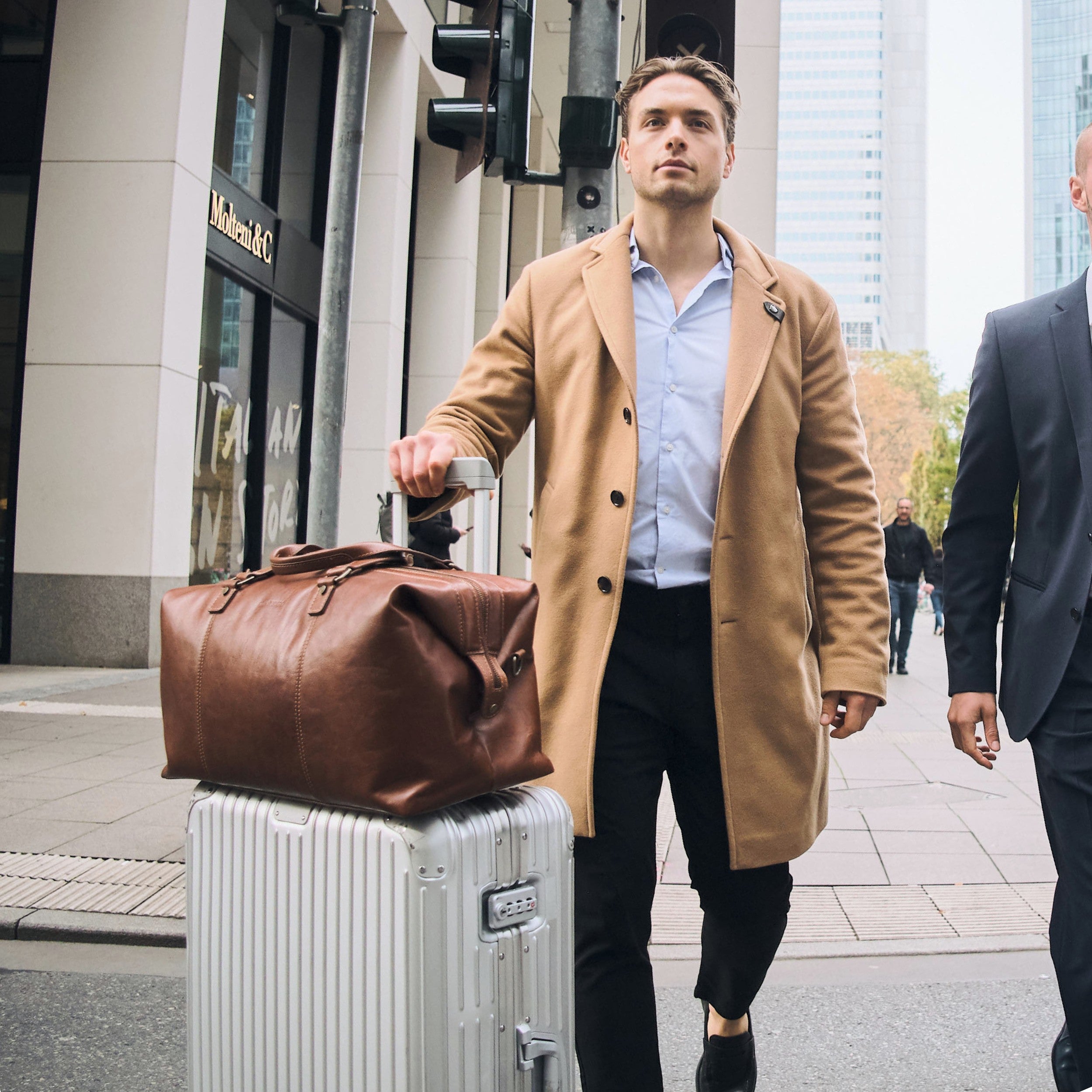 Set/2 Reisetasche »Enzo« & Kulturbeutel »Enrico«