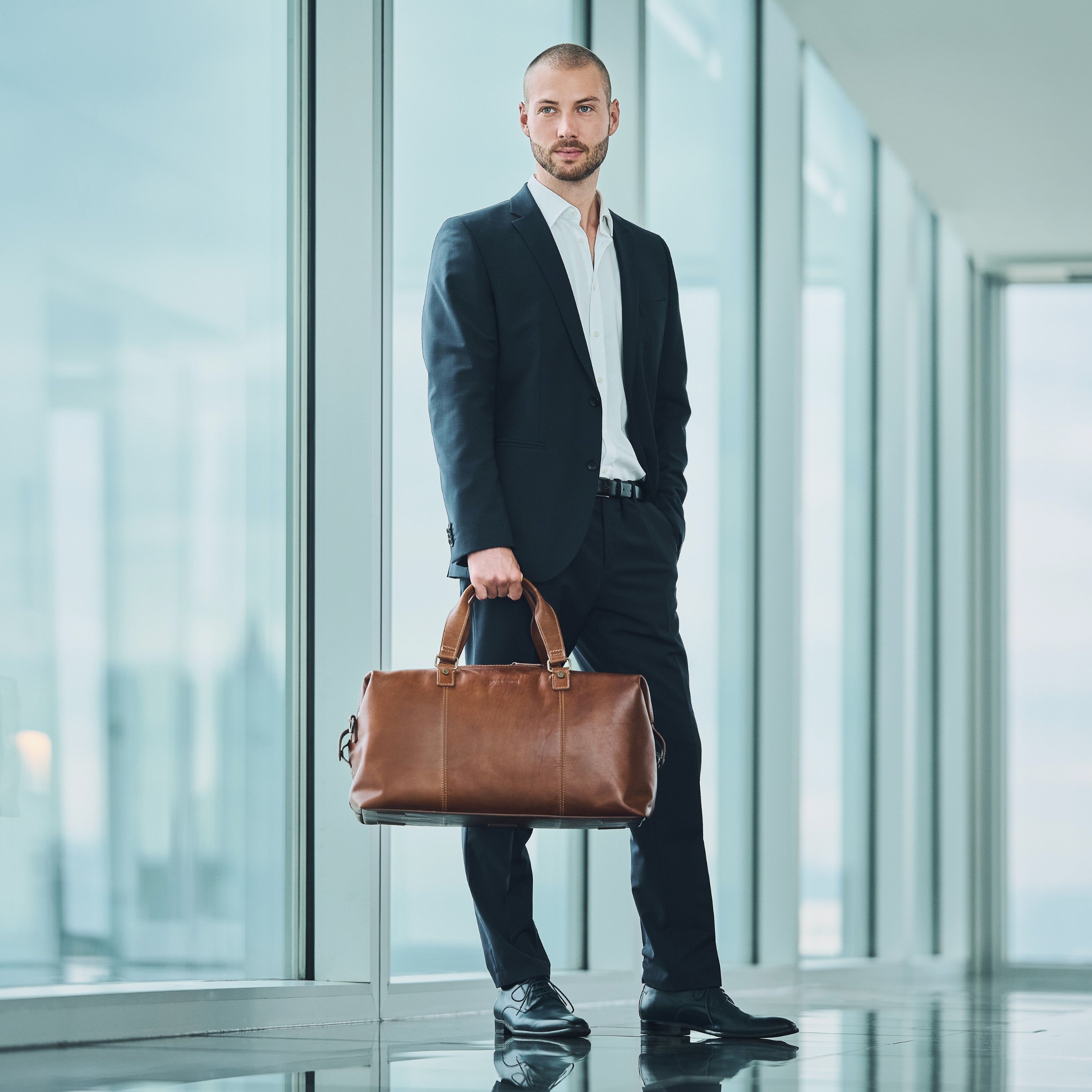 Set/2 Duffle bag »Enzo« & toiletry bag »Enrico«