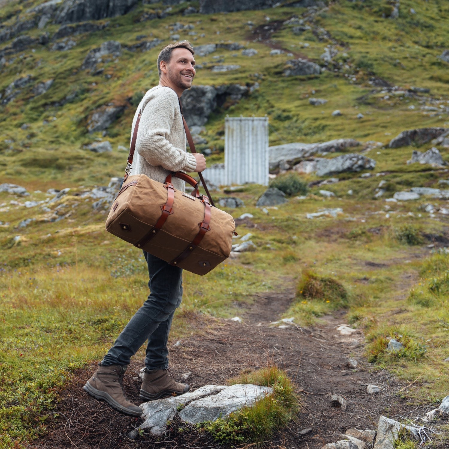 Die Heritage Kollektion von DRAKENSBERG - Reisegepäck aus gewachster Baumwolle und Leder im Outdoor-Vintage-Stil