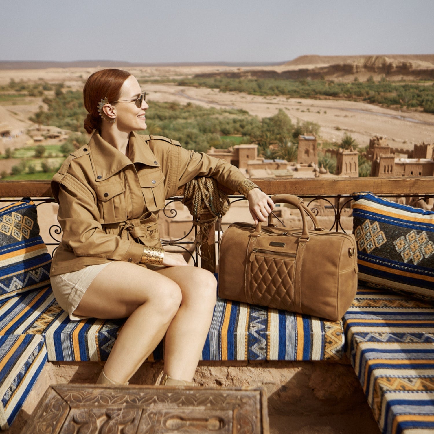 Die Outlaw Kollektion von DRAKENSBERG - Reisegepäck aus vollnarbigem Büffel-Leder im Abenteuer-Stil der des 19. Jahrhunderts