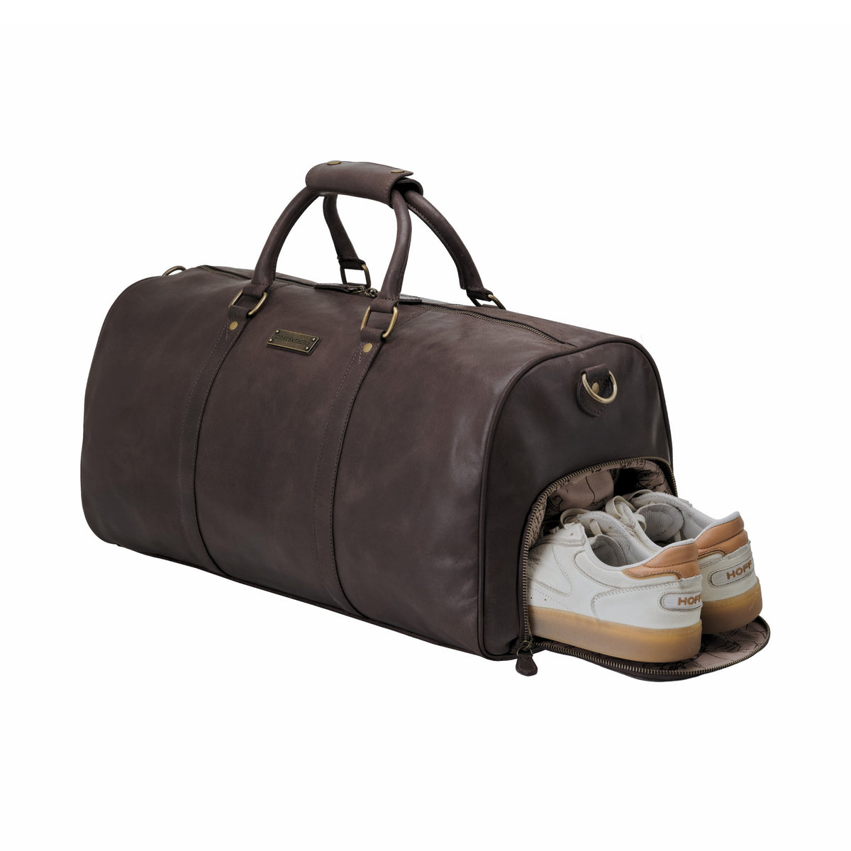 Geöffnete Tasche – Finn Kaffee-Braun von DRAKENSBERG