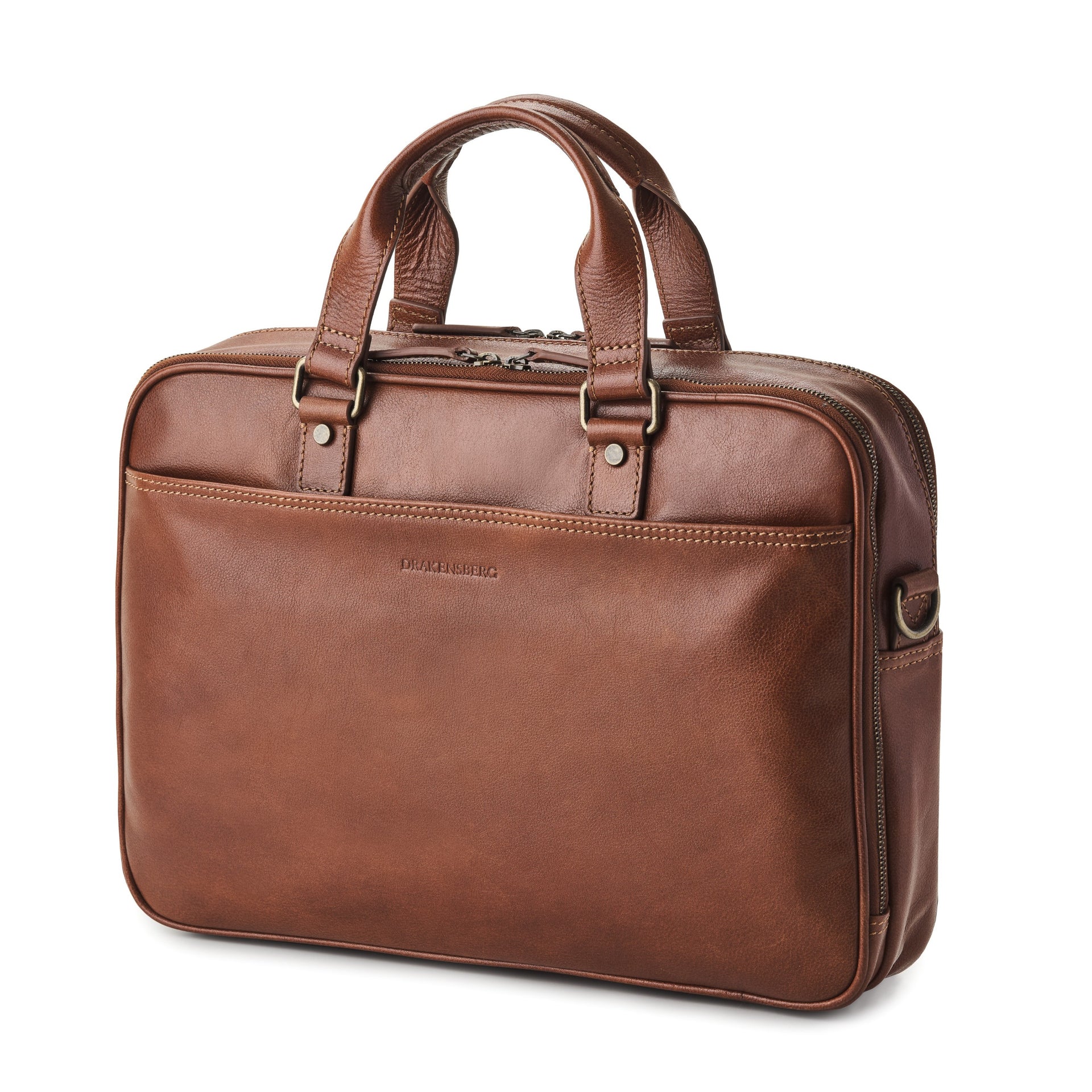 Briefcase »Aurelio« Chestnut-brown