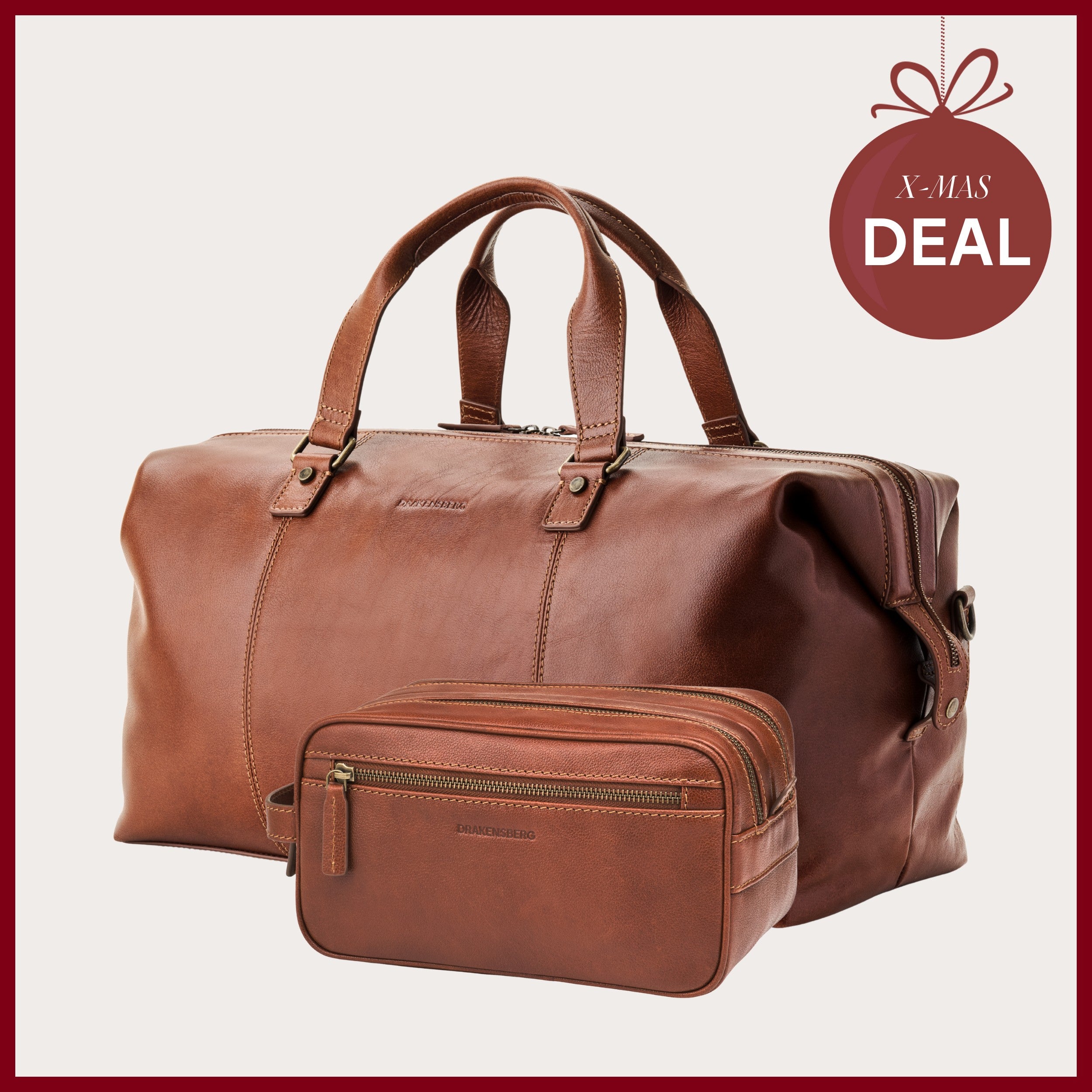 Set/2 Reisetasche »Enzo« & Kulturbeutel »Enrico«