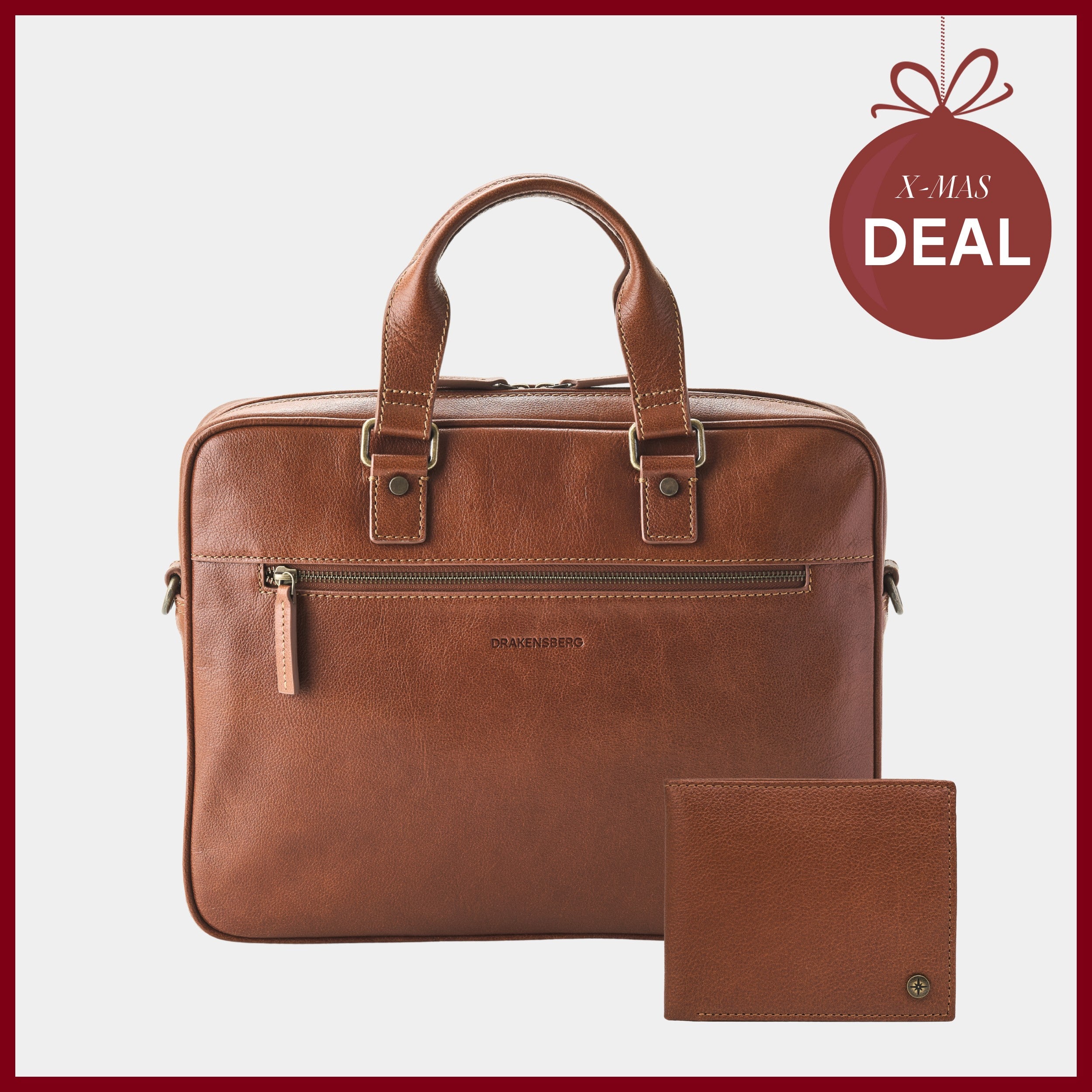 Set/2 Aktentasche »Marlon« & Geldbeutel »Joe«