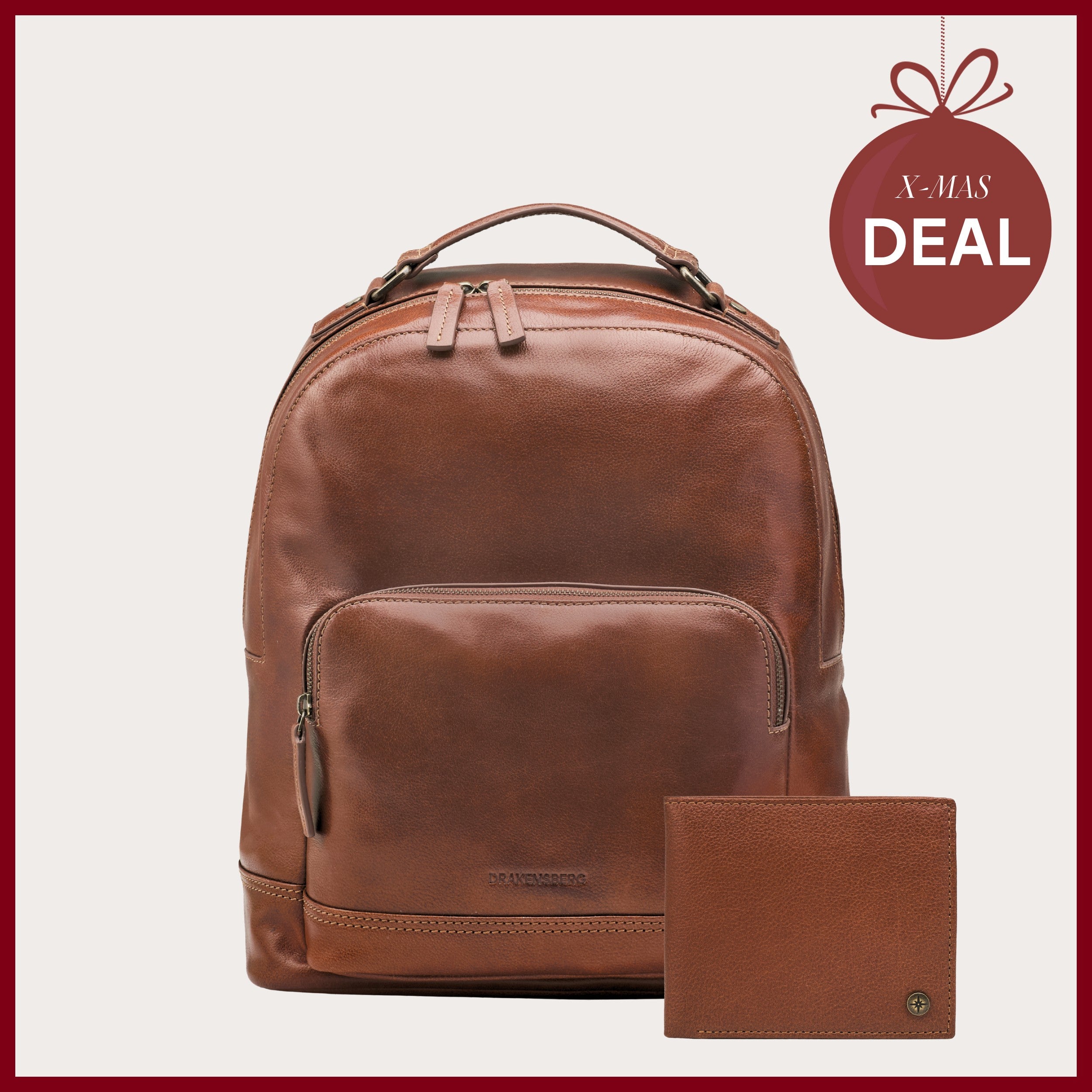 Set/2 Rucksack »Georgio« & Geldbeutel »Joe«