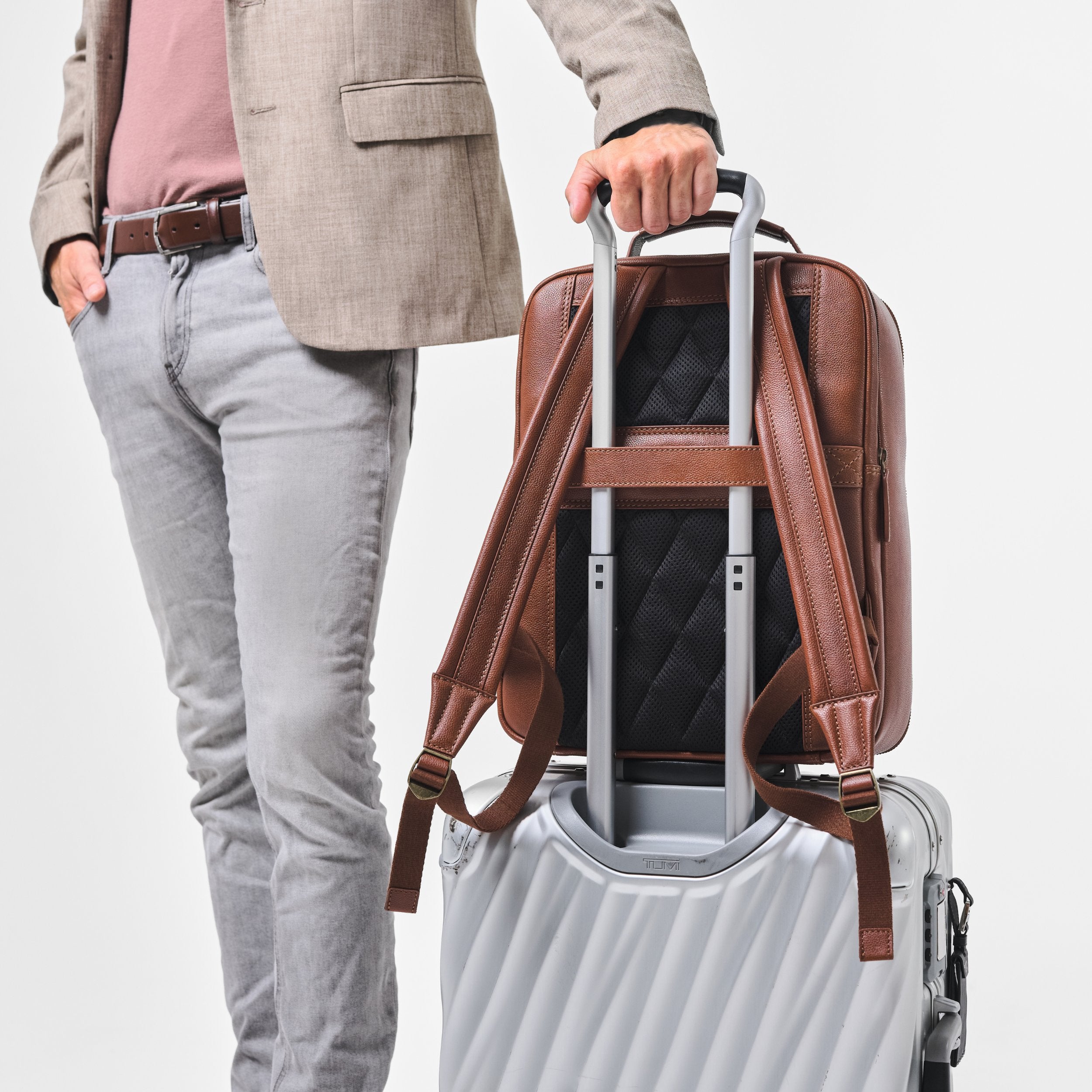 48h Business-Rucksack »Armando« Kastanien-Braun
