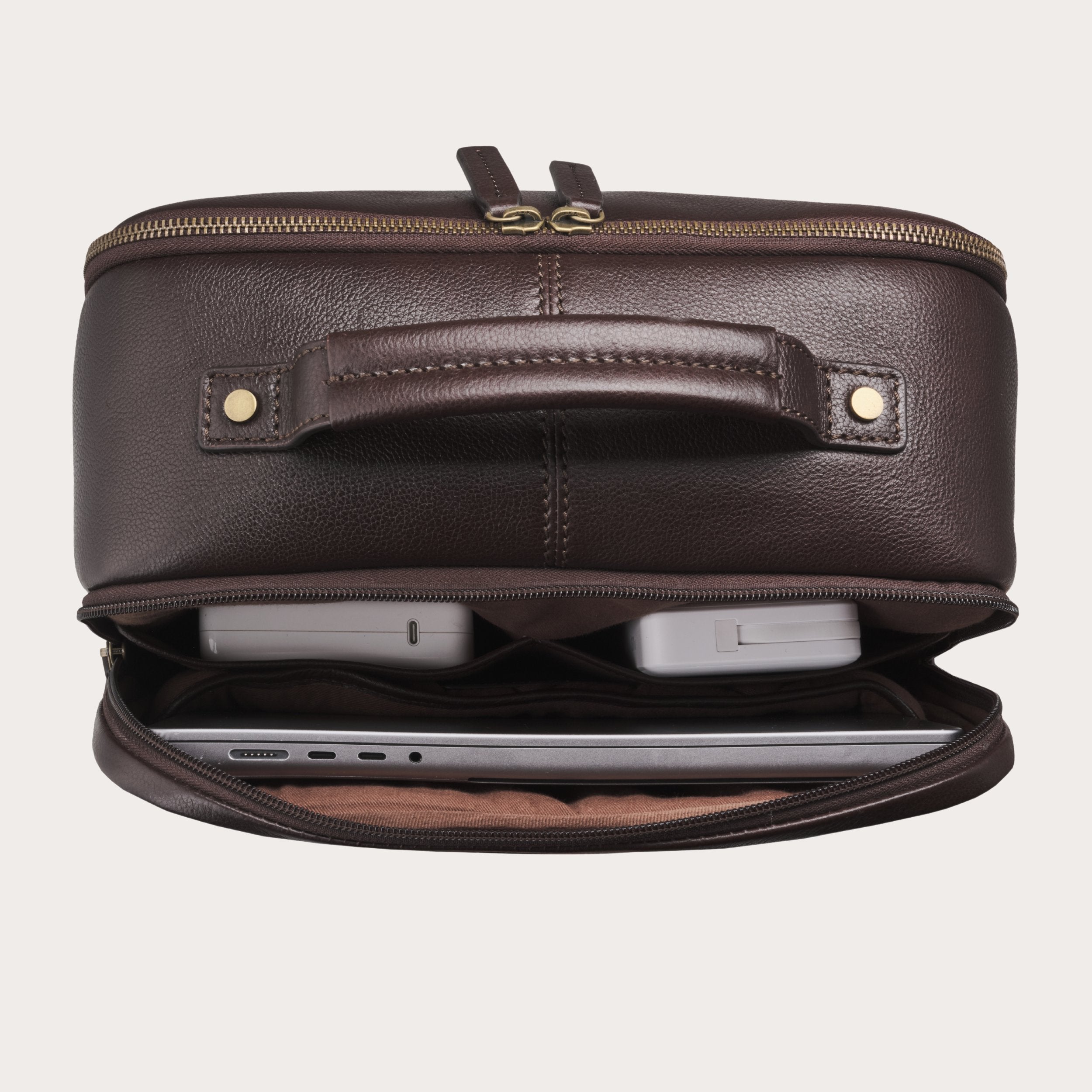 48h Business-Rucksack »Armando« Schoko-Braun