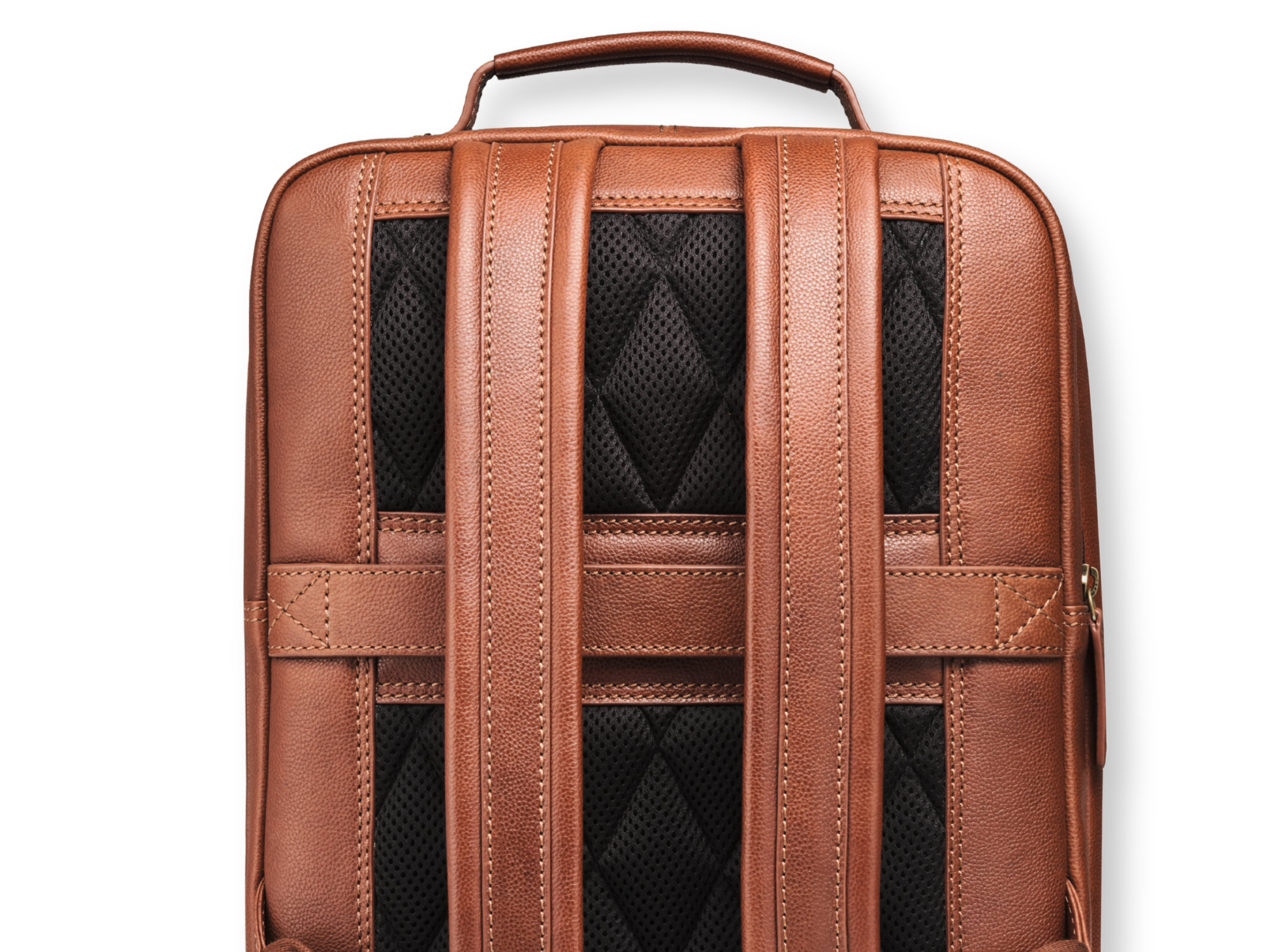 Armando Business-Rucksack mit gepolsterter atmungsaktiver Rückseite im Rautendesign
