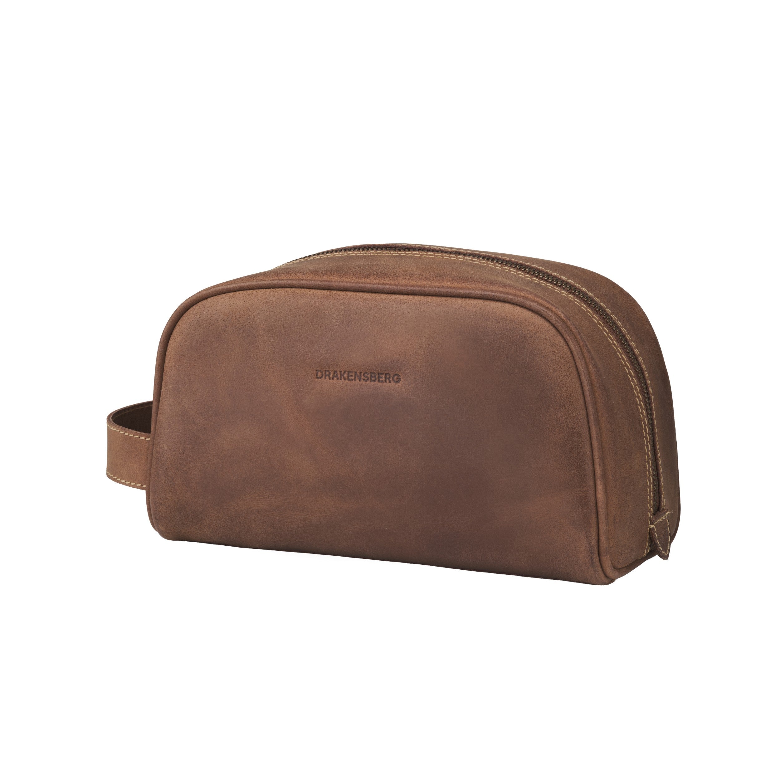 Couverture Et Trousse De Toilette 5/A Baker - Cuir Et Laine, Plaid Sur épaule - GUC