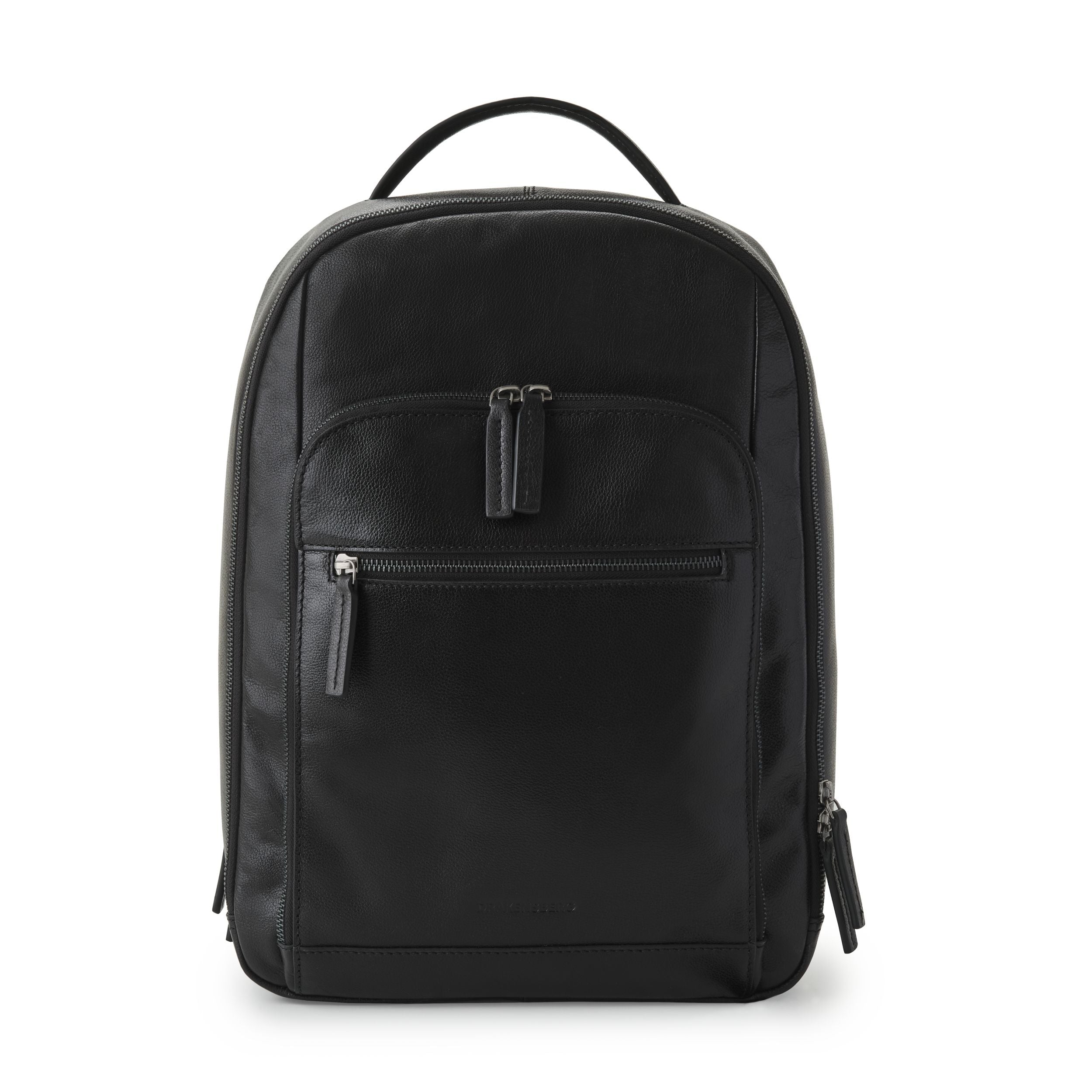 Business-Rucksack Frederico in Schwarz – Frontalansicht