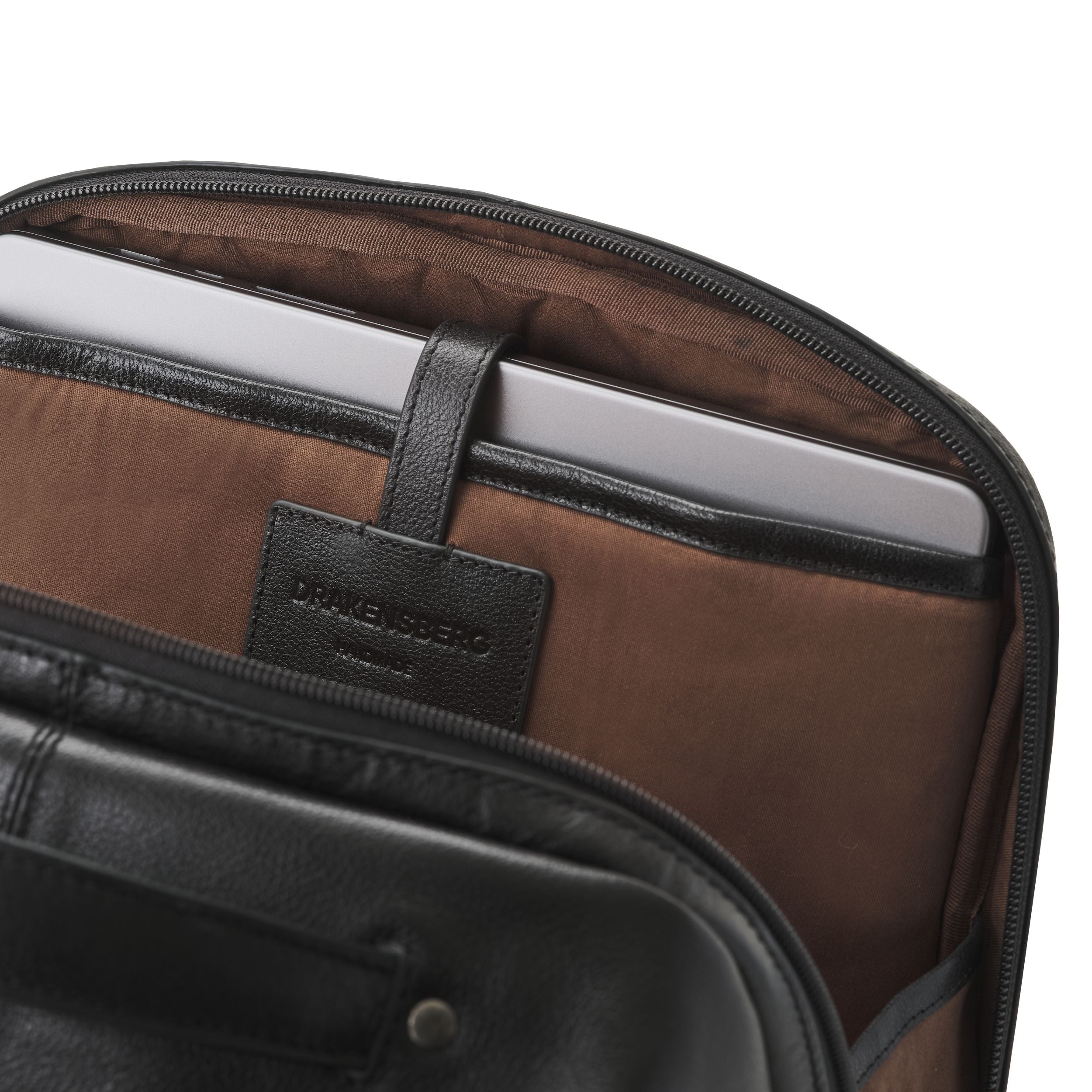Innenorganisation des Business-Rucksacks Frederico in Schwarz