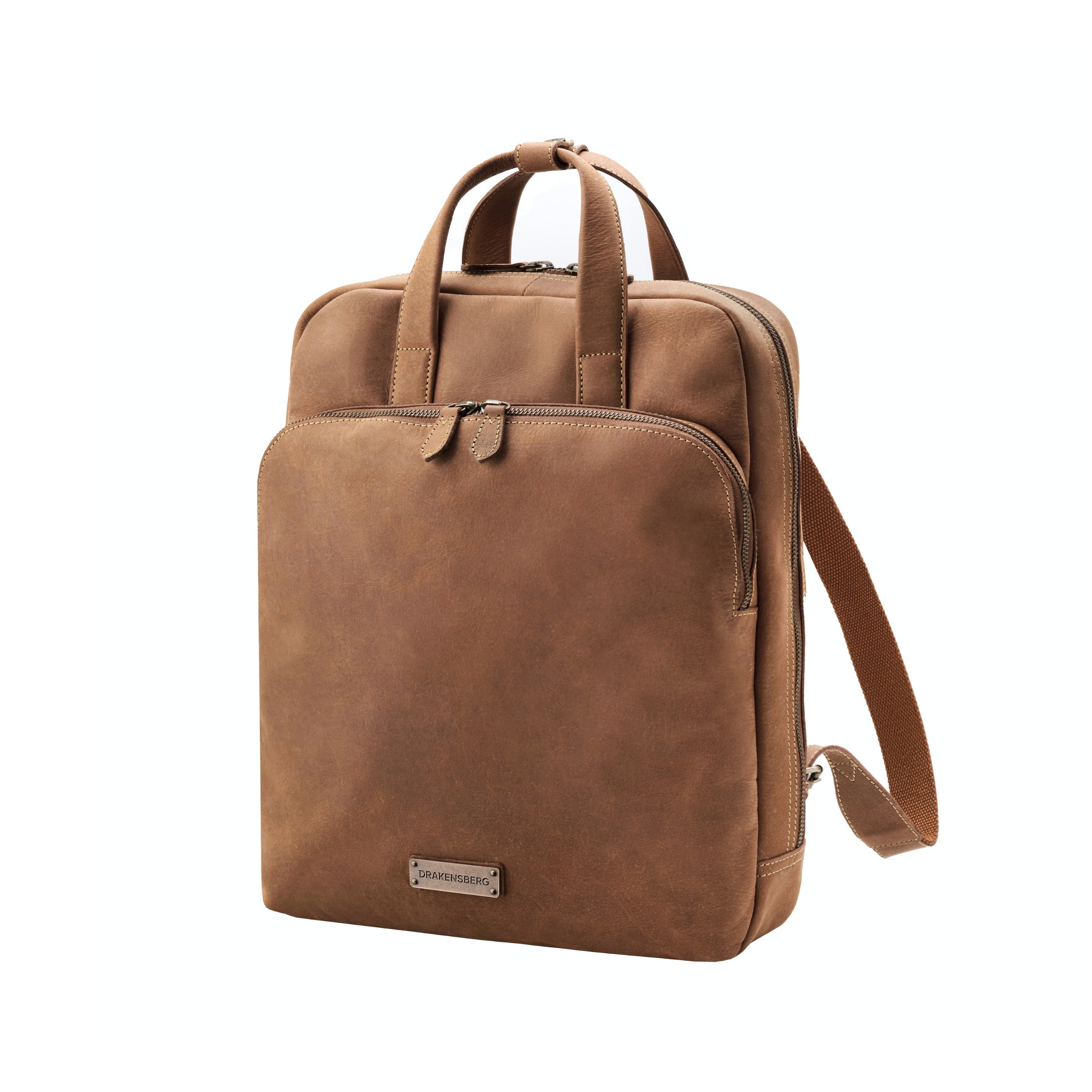 ラ*ラ様 PORTER レザー ビジネスバッグ ブラウン Leather Backpack »Porter« 16