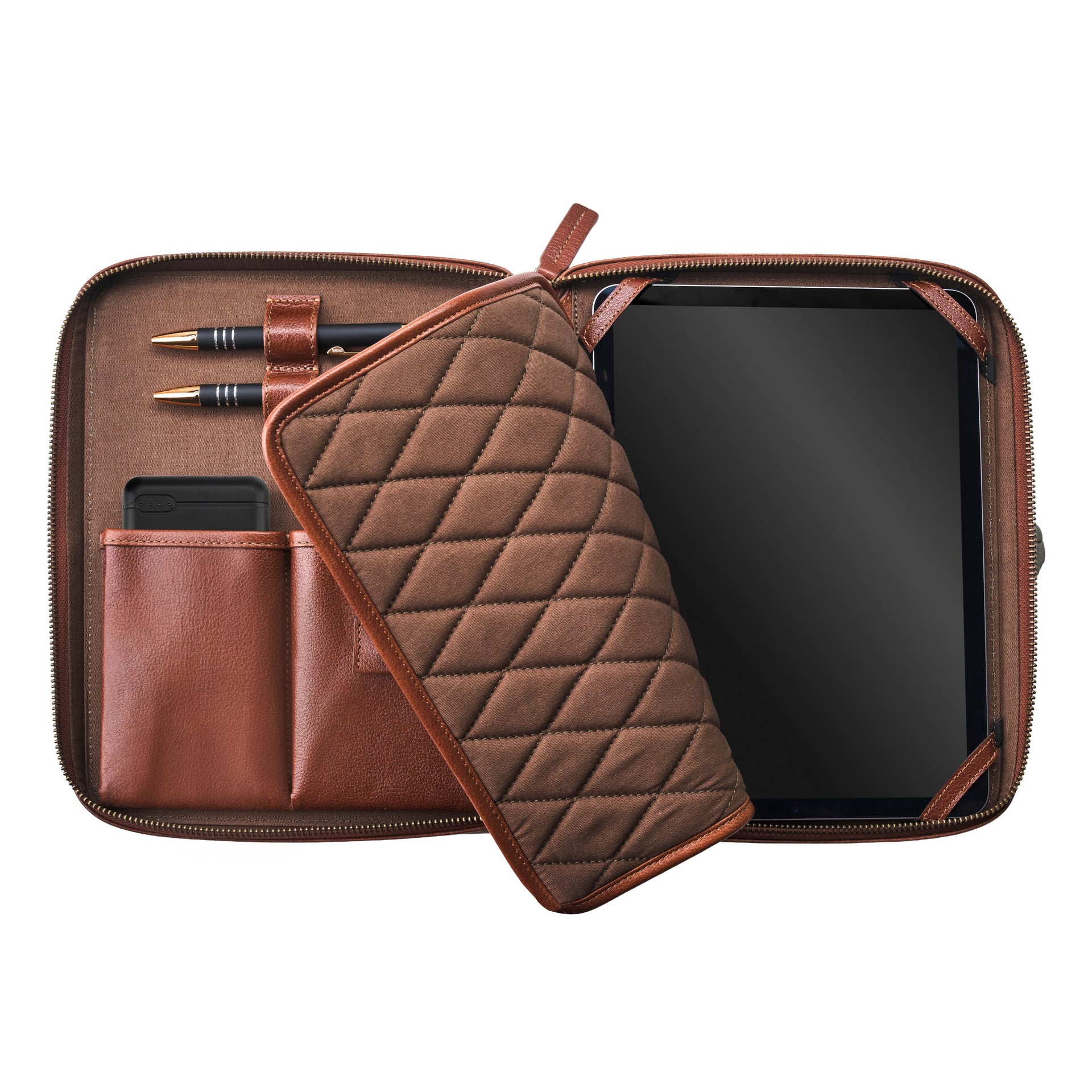 Büffelleder Tablet-Tasche Nolan 11 Zoll