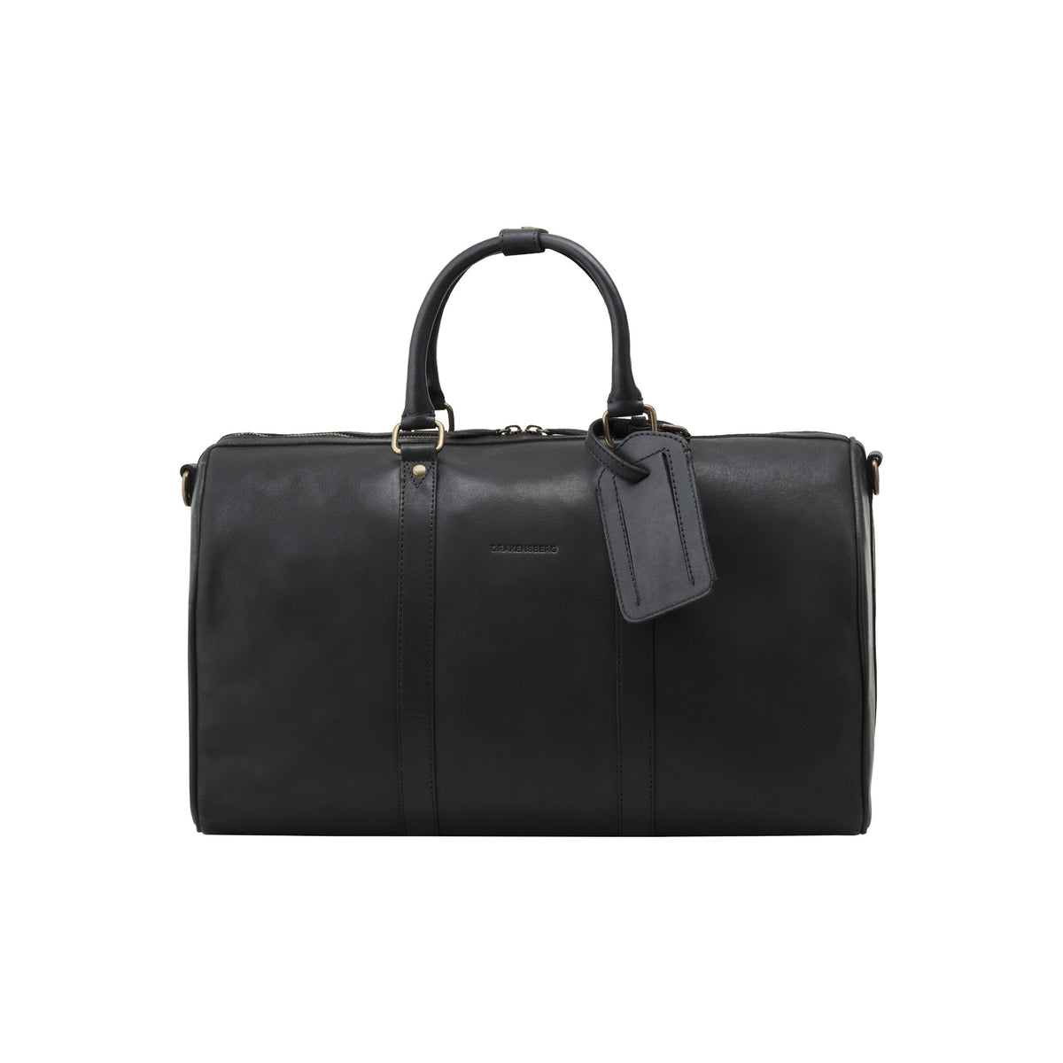 »James« (45) weekender in Vintage Black – front view
