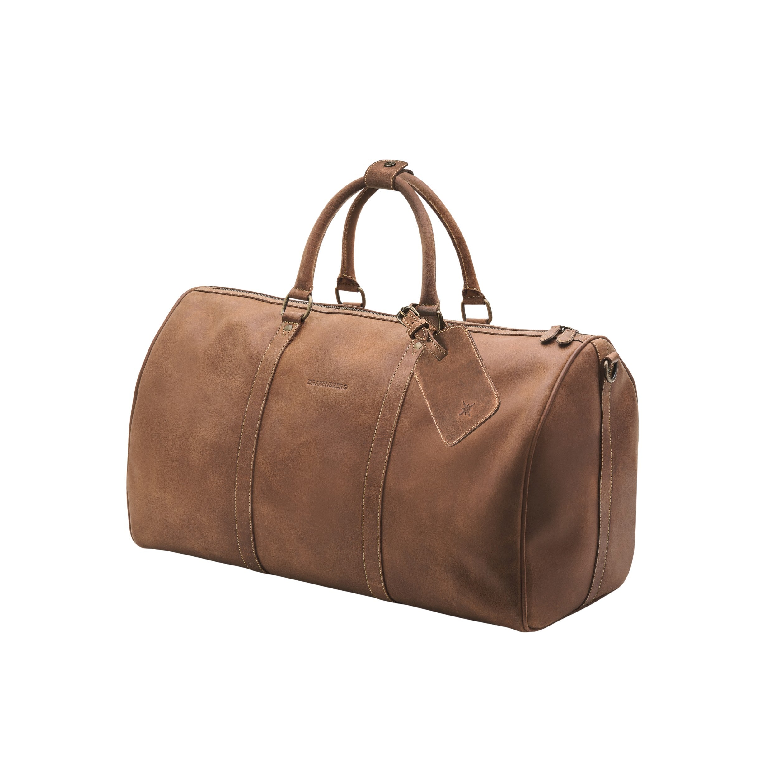 Leder Reisetasche Weekender »James« (50) Damen, Herren DRAKENSBERG