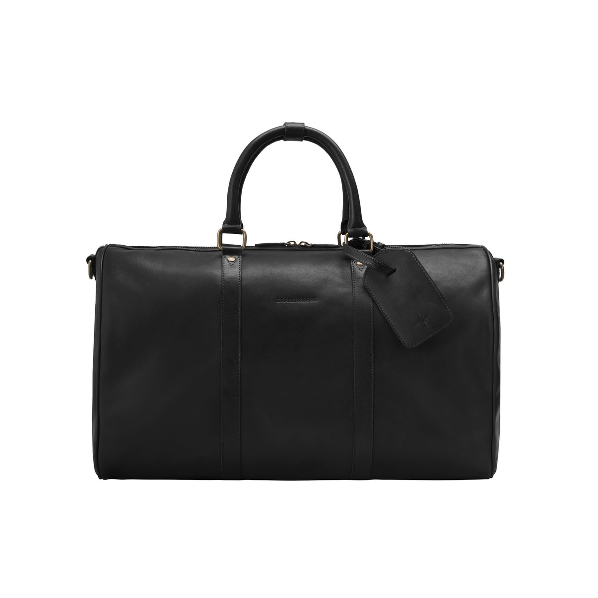 Weekender »James« (50) in Vintage-Schwarz – Frontansicht
