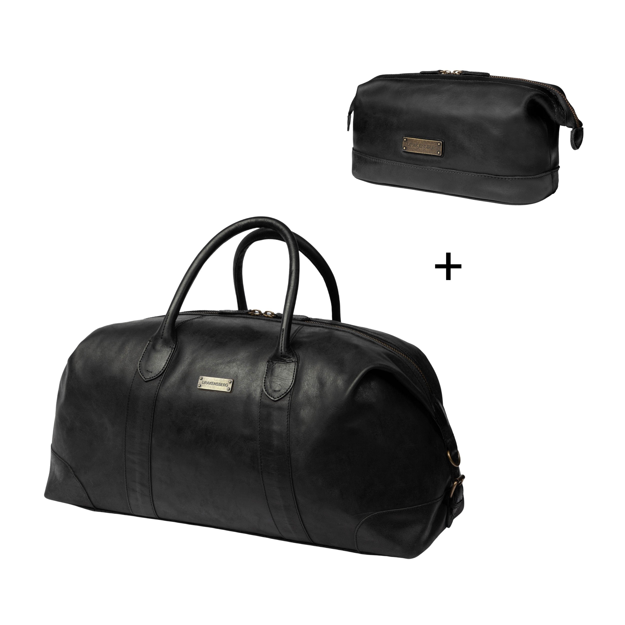 Ensemble de sac week-end »David« & Trousse de toilette »Ruby«