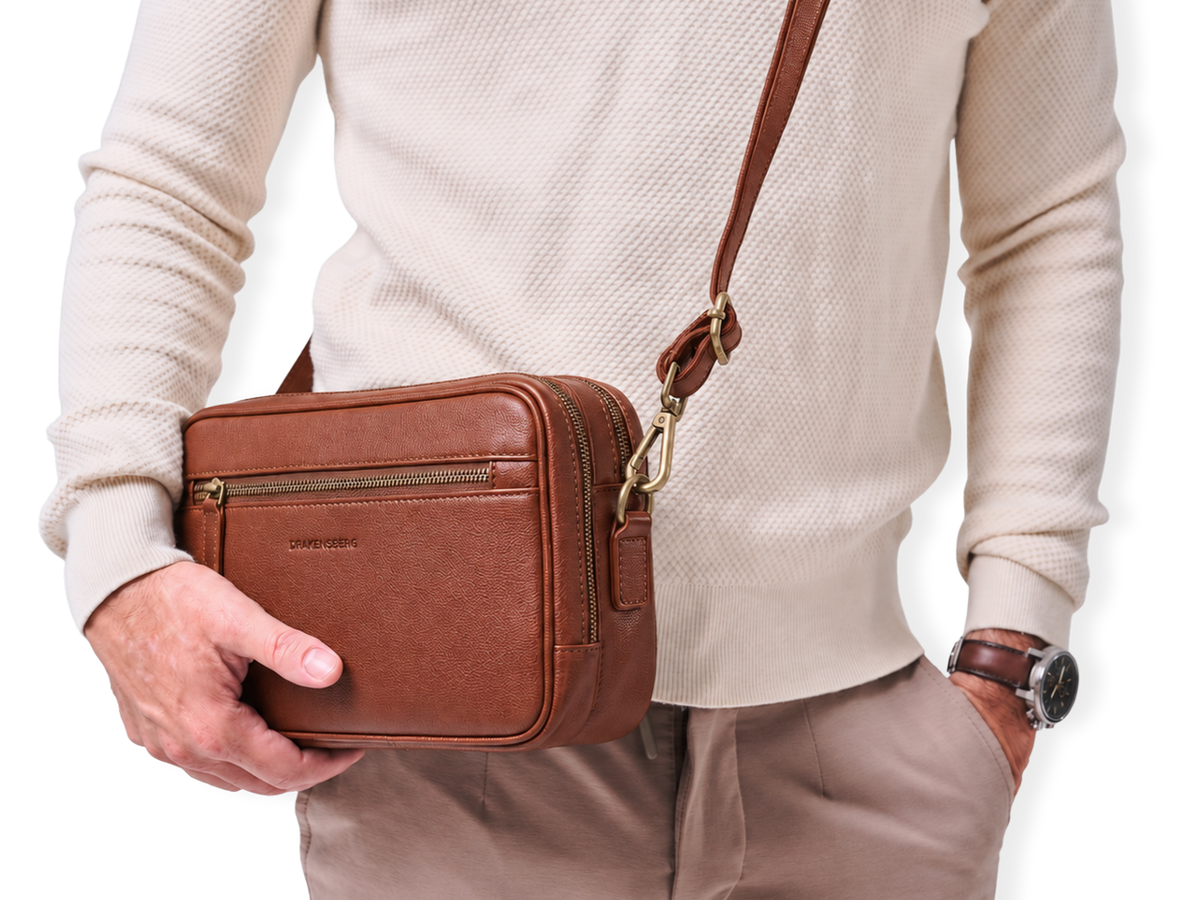 Roberto als Crossbody-Bag mit langem Schultergurt