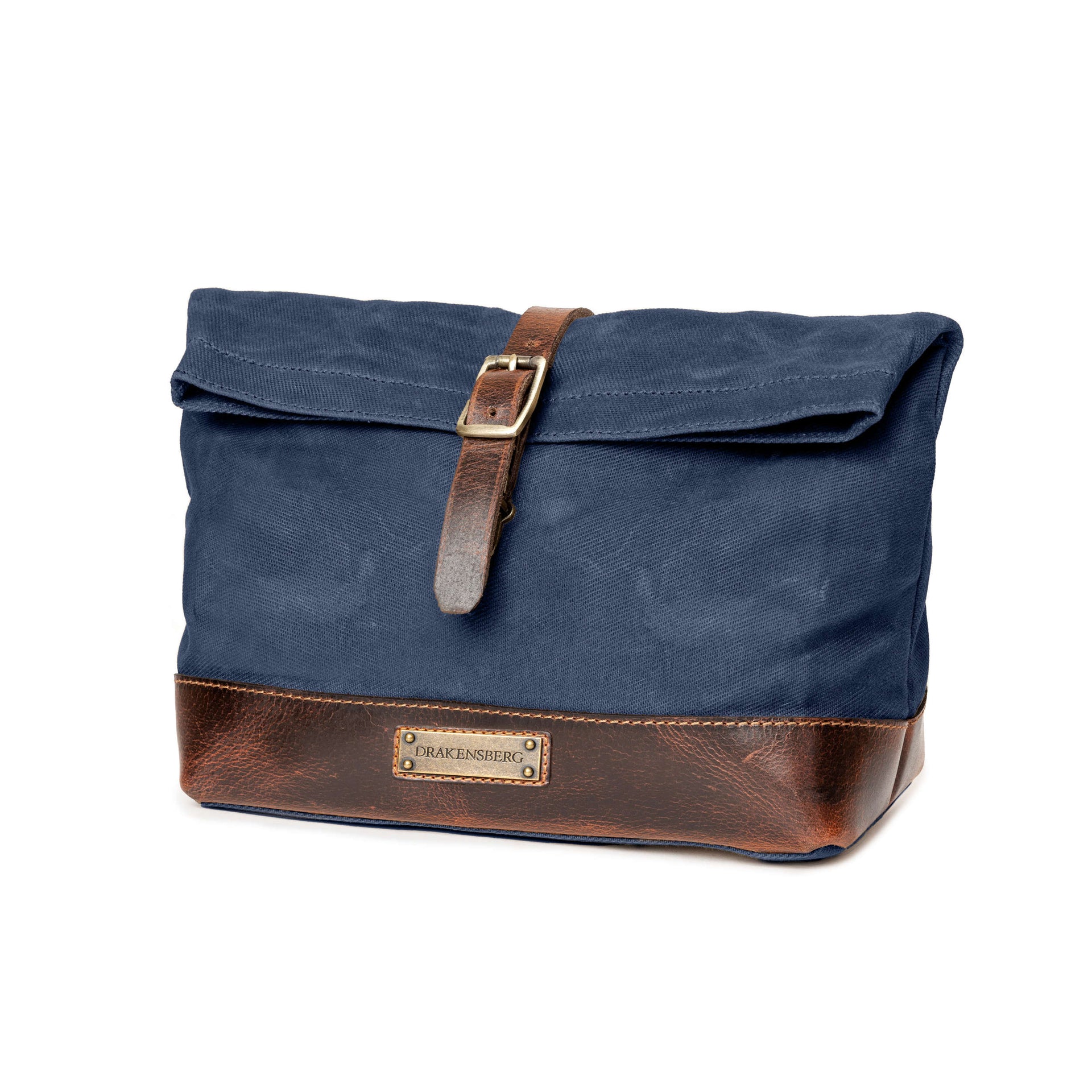 Foldtop toiletry bag »Otis« outdoor, wax canvas DRAKENSBERG