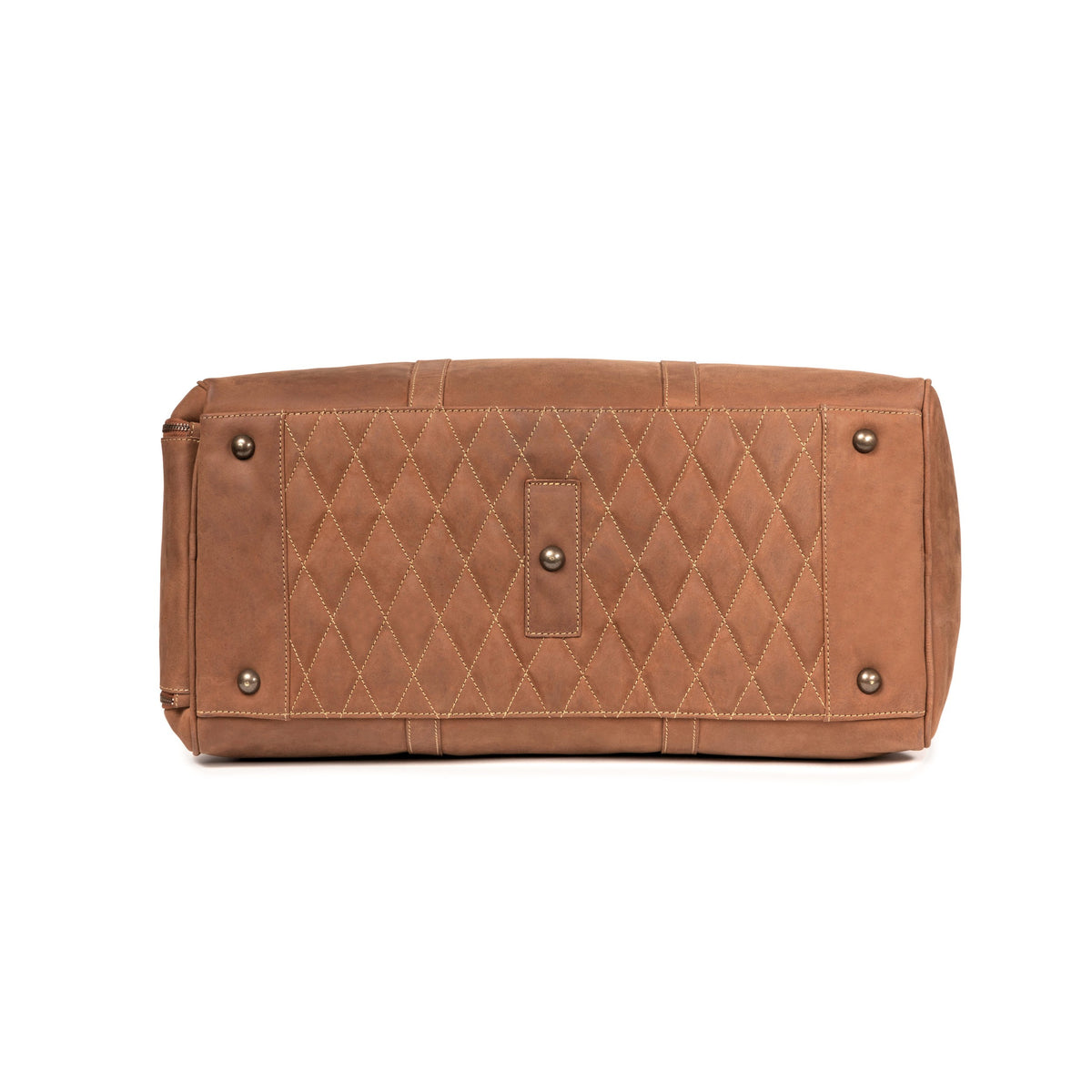 Diamond-stitched base – Finn Cognac Brown by DRAKENSBERG