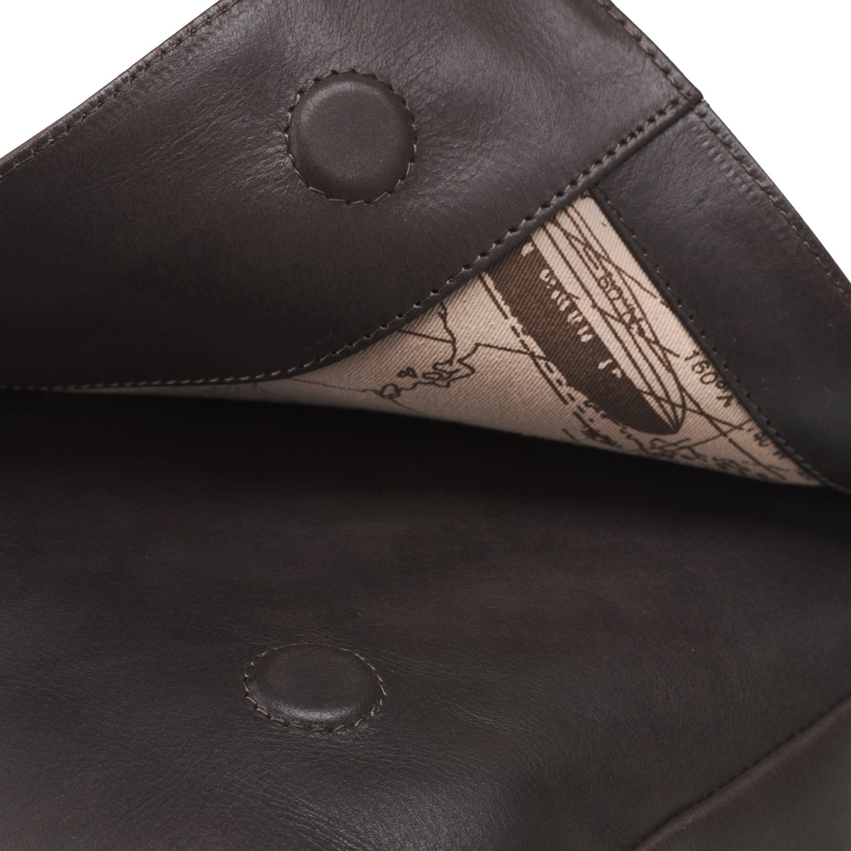 Messenger Bag Leon in Kaffee-Braun – Magnetverschluss im Überschlag